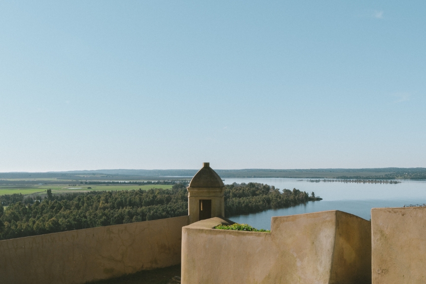 Juromenha view of the fort and lake