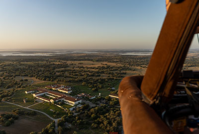 Hot air balloon rides